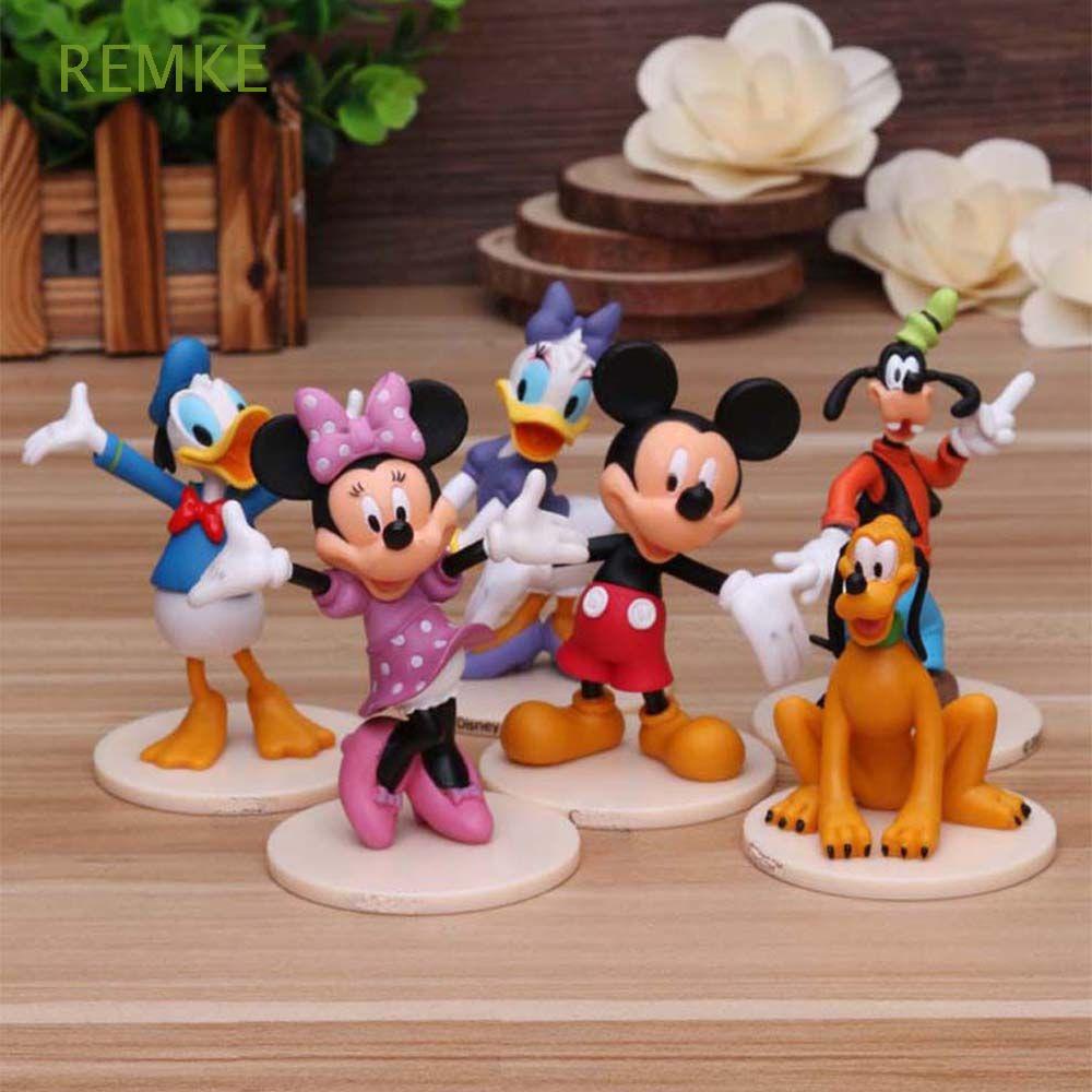 REMKE Lindo Minnie Mouse Figura De Dibujos Animados Coleccionable