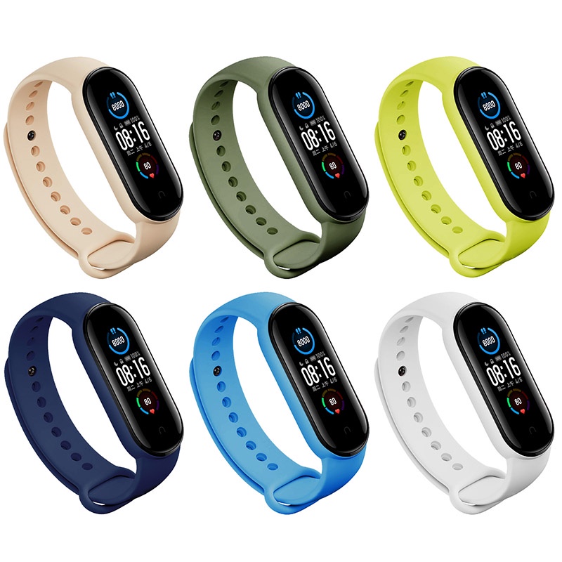 Mi Smart Band 6 Mi Band 5 Correa Miband5 Colorida Silicona Reemplazo