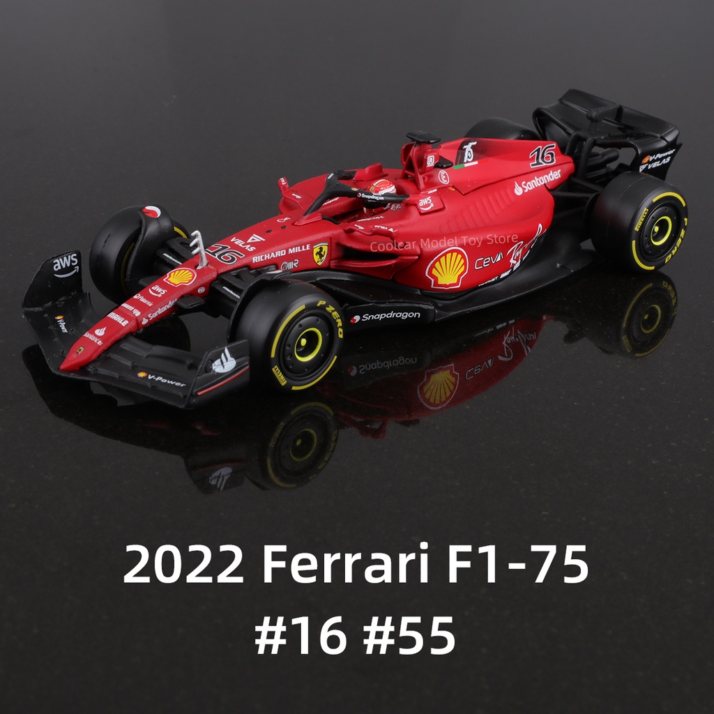 Bburago 1 43 Ferrari 2022 F1 75 SF21 16 RB18 RedBull F1 Formula Car