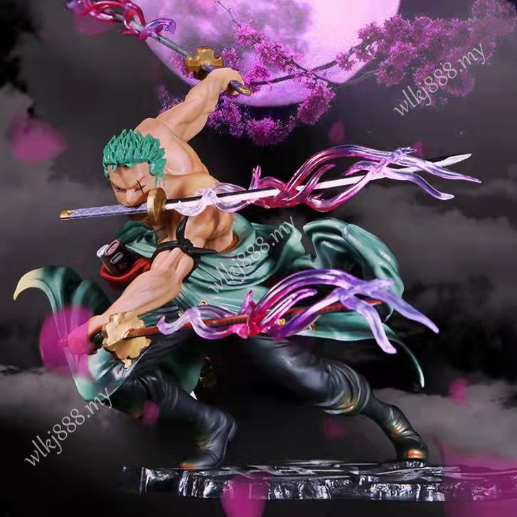 Figura De One Piece Roronoa Zoro Tres Nudos Habilidad De Lucha Mil