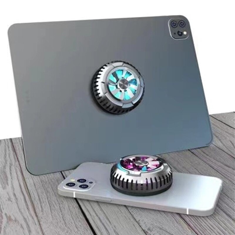 Image of X6 USB Portátil Universal Magnético Semiconductor Teléfono Móvil Enfriador Juego Ventilador De Refrigeración Radiador Para iPhone Android/Tableta #5