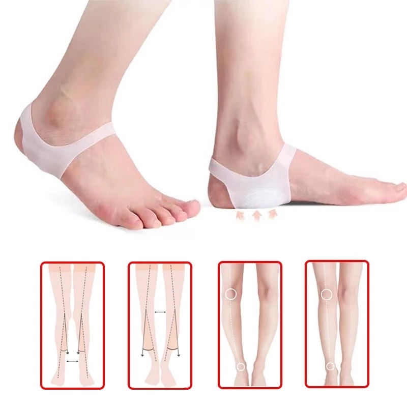 Un par/Set Hombres Mujeres Plantillas de Almohadillas de Espuma de Memoria Universal Antibacterial Foot Care Alivio del Dolor Cojines Plantillas de Almohadillas Color: Blanco 