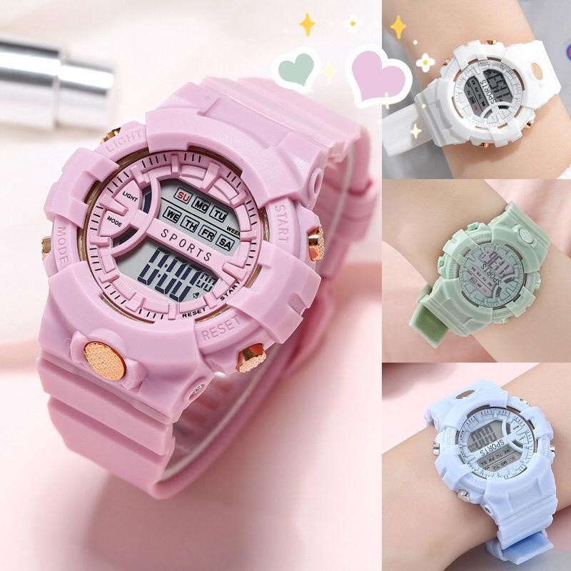 Reloj Deportivo Digital Impermeable Hombres Y Mujeres Shopee Colombia