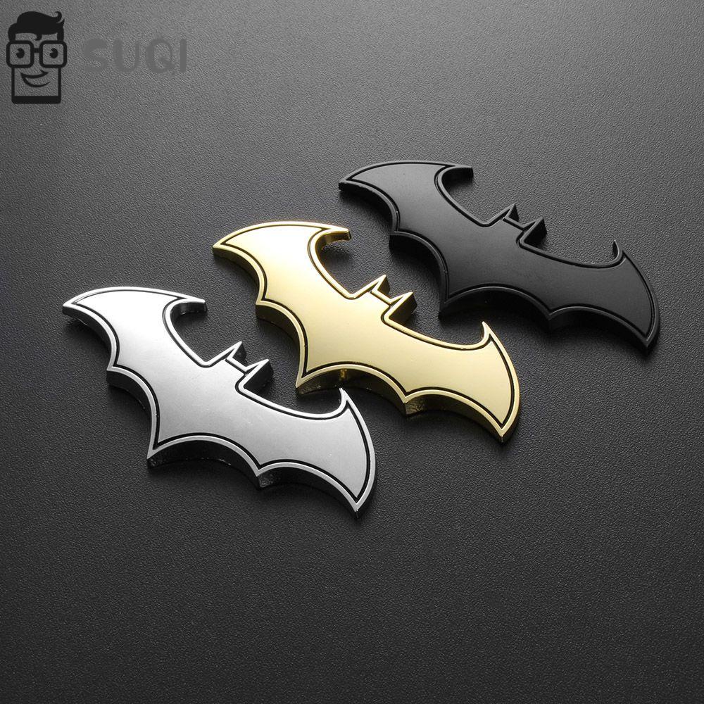 Motos, accesorios y piezas Accesorios Pegatina Pegatina Logo Batman Marvel  para Coche y Moto blanco 
