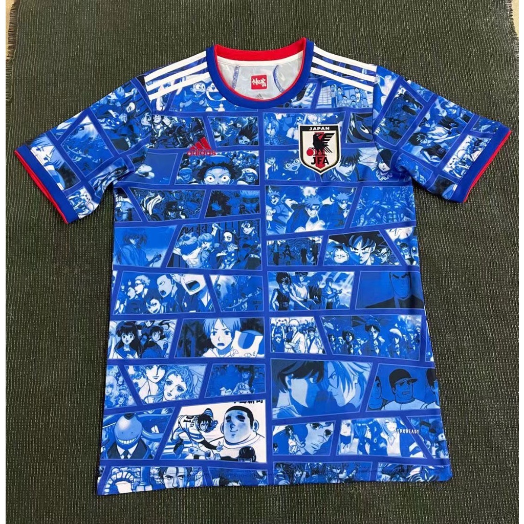 FANS Edición Japón Japonés 2022 jersey De Fútbol De Dibujos Animados
