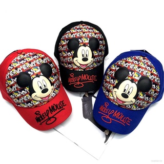 Regalo Disney Impreso Mickey Mouse Gorra De Béisbol Para Niños Pico Viaje Al Aire Libre Todo Partido Moda Casual Verano #7