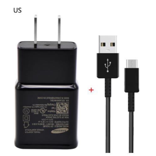 Samsung Galaxy S21 ULTRA Note 20 10 PLUS S9 S8 S8 A5 9 Cargador Rápido + Cable USB Tipo c Carga De Datos
