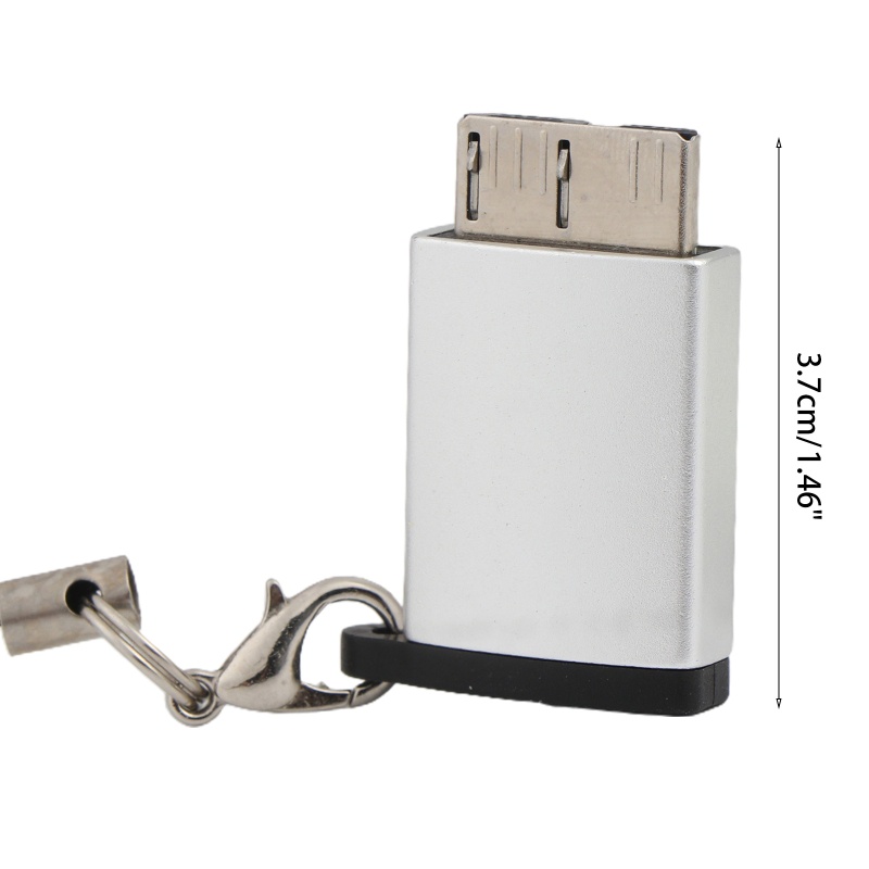 Image of DOU USB 3.1 Tipo C A Micro B Adaptador 3.0 De Transferencia Super Velocidad Hasta 5 Gbps #1