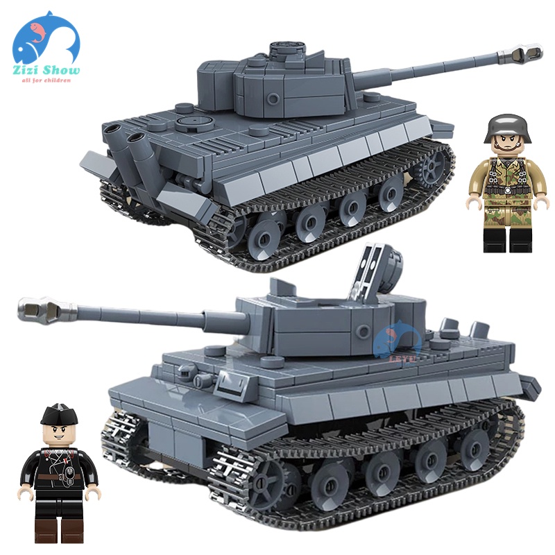 LEYU WW2 Serie De Modelos Militares De La Segunda Guerra Mundial Del Tanque  De Tigre Modelo De Colección De Vehículos Alemanes Bloques De Construcción  Ladrillos Juguetes Regalos | Shopee Colombia