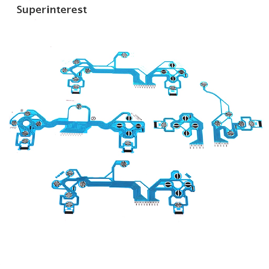 Superin For PS4 DS4 PRO Slim Controller Conductive Film Blue Film JDM 050 040 030 010 CO #7