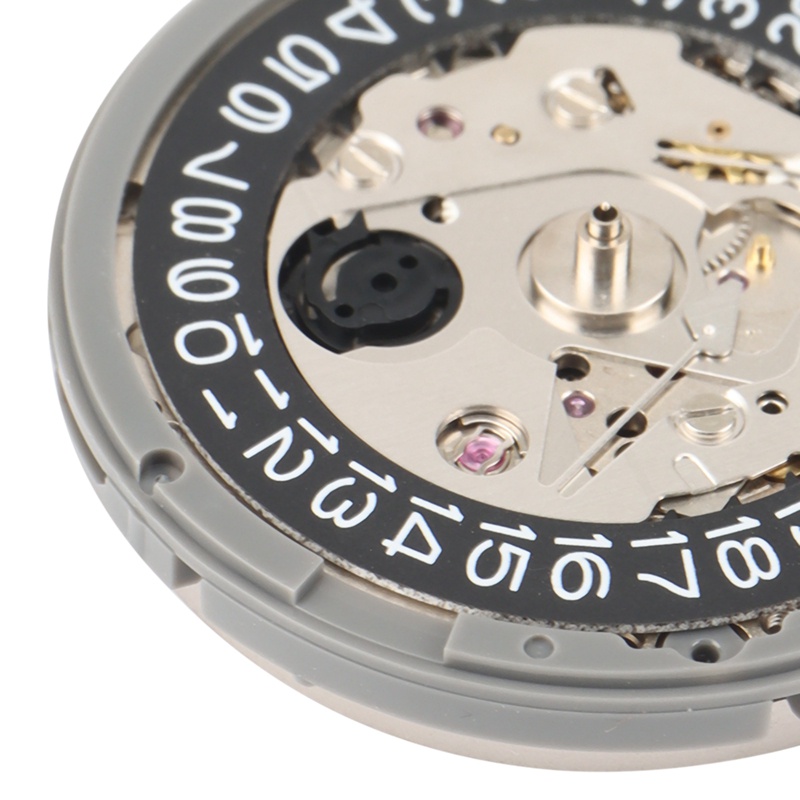 Seiko (SII) Caliber NH35A Watch Movement Caliber Corner | Automatic  Mechanical Movement Nh35/nh35a Date At Black Japan Clock Mechanism 24  Jewels Watch Pa 