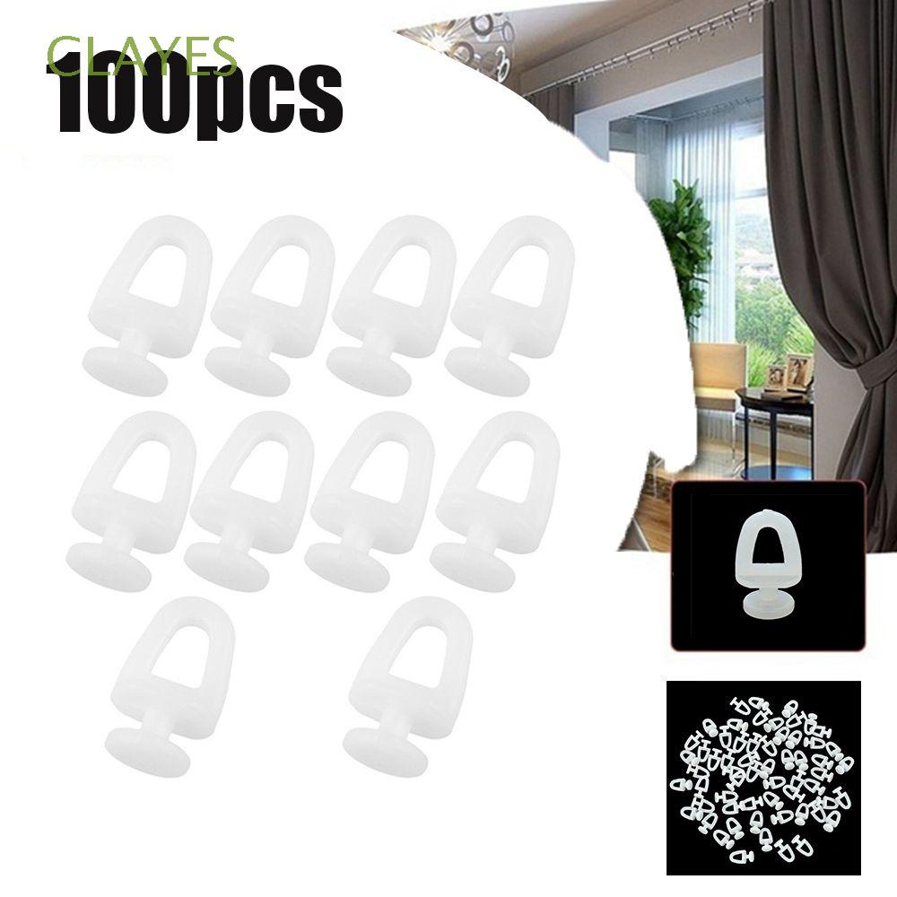 Clayes High Quality Curtain Tracks Accessories Diy Rail Sliding Runner