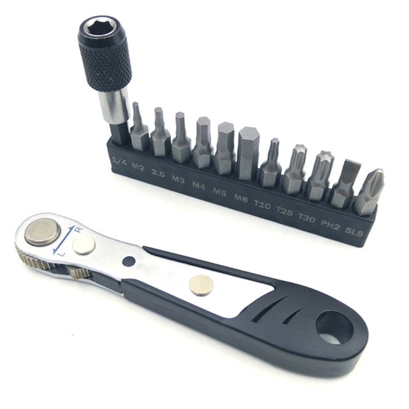 Image of Llave De Trinquete Bicicleta De Montaña Juego De Herramientas De Reparación Allen Para Llaves Inglesa #4