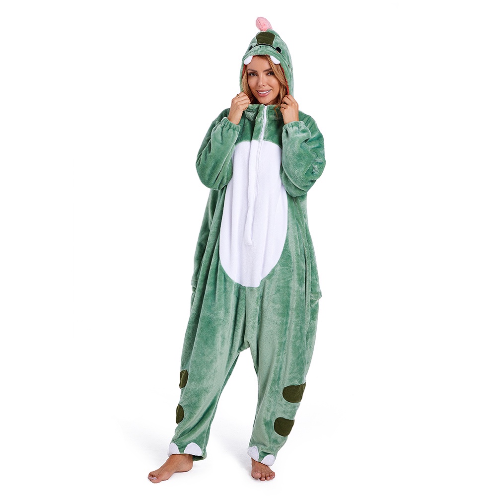 Animal Pijamas Cosplay Disfraz Unisex Onesie Ropa de Dormir para Adultos para Disfraz de Carnaval de Invierno 
