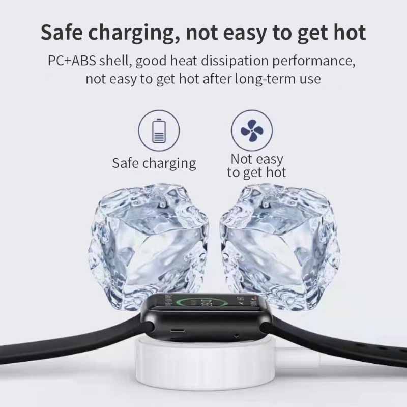 Image of 2 in 1 USB Magnetic Watch Charger Dock Charging Cable for iPhone iPod iPad iWatch #5