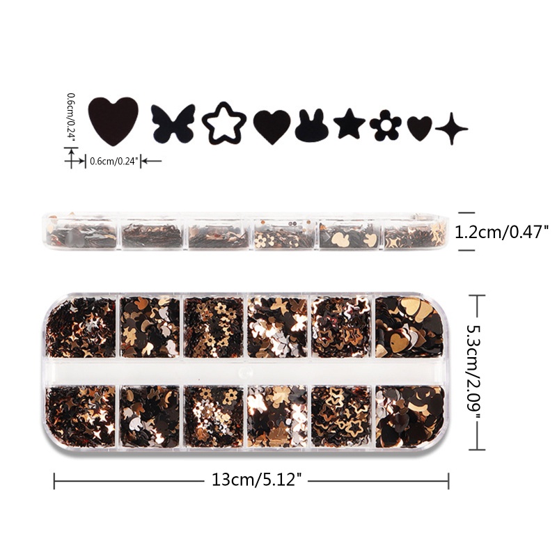 JEN Glitter Para Resina Epoxi Flor Corazón DIY Moldes Rellenos Uñas Arte Lentejuelas