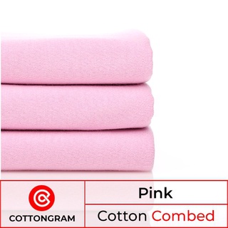 Cottongram camiseta Material de tela algodón peinado Premium serie de  colores claros por 500 gramos | Shopee Colombia