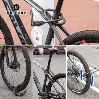 Image of thu nhỏ Rockbros RKS507 candado de bicicleta de 120 cm de acero de alta seguridad impermeable #5