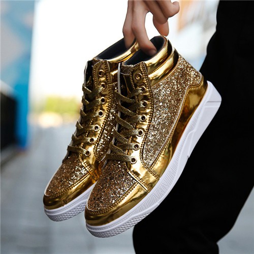 zapatillas de oro