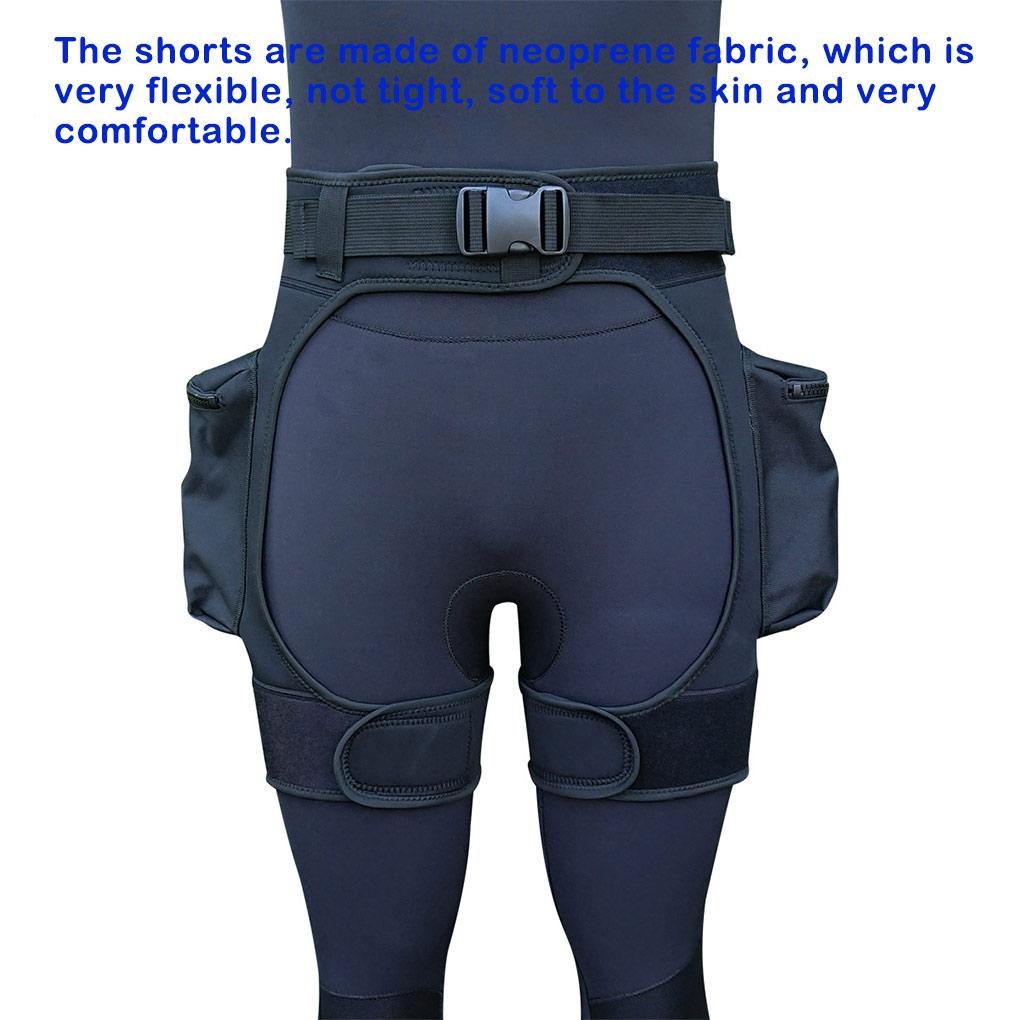 Traje De Neopreno Profesional Para Hombre , Equipo De Buceo Corto , Transpirable , Hebilla De Liberación Rápida , Pantalones Cortos , #8