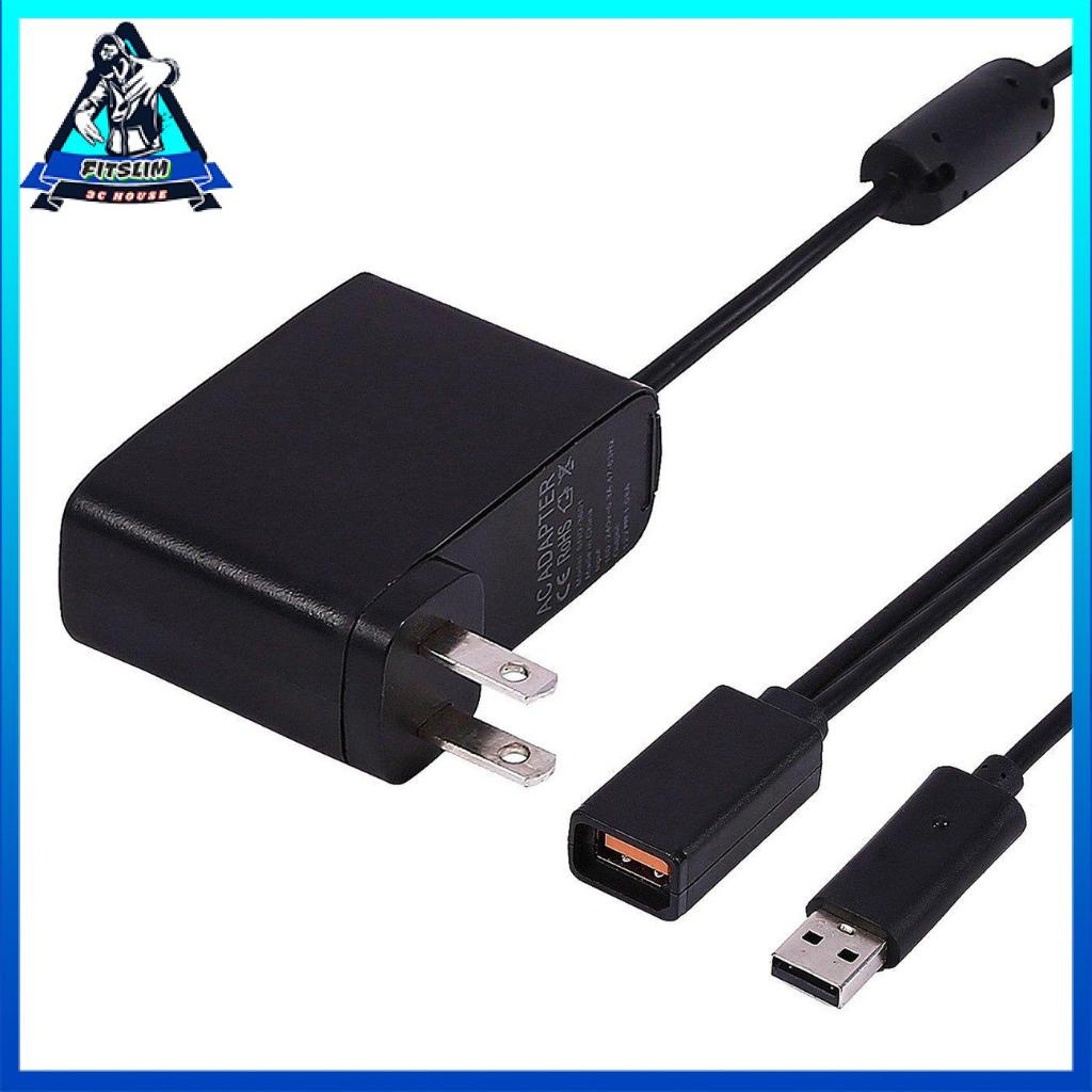 Image of cable adaptador de fuente de alimentación usb ca para xbox 360 xbox360 sensor kinect #0