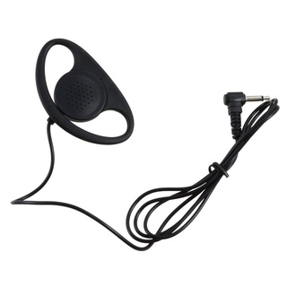 Image of thu nhỏ [Coco] 3 5 Mm En Forma De D Walkie Talkie Escuchar Auricular Presenta Auriculares Con Micrófono Portátil Hogar MP3 #0