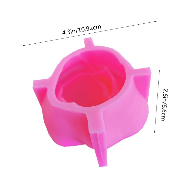 bay Flor Molde En Forma De Calavera De Vela Jabón DIY Artesanía Hecha A Mano Regalos Para Amigos