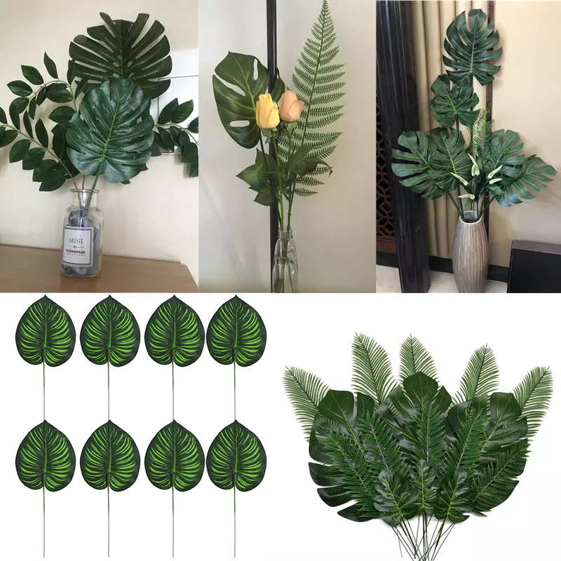 Una Pieza Plantas Artificiales Hojas De Plástico De Sandía Para El Hogar  Decoración Del Jardín Accesorios Fotografía Decorativas | Shopee Colombia