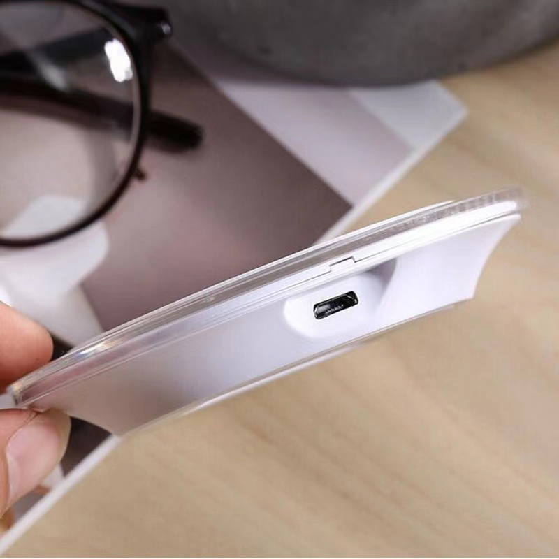 Image of QI Samsung-Almohadilla De Carga Inalámbrica Para Galaxy S6 S7 S8 S9 Plus #7