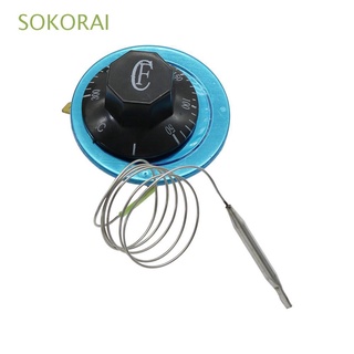 Image of SOKORAI Controlador De Temperatura Ajuste 50-300 Pomo De Horno Termorregulador Mecánico