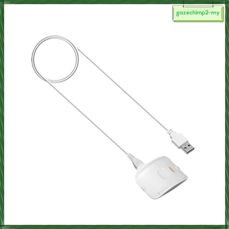 Image of [GAZECHIMP2] base de carga USB imán para Samsung Galaxy Gear S R750 blanco #2