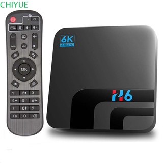 Image of CHIYUE Smart TV Box Dual WiFi 4GB + 32GB HD Bluetooth 6K Android 10.0 Reproductor Multimedia Equipos De Video