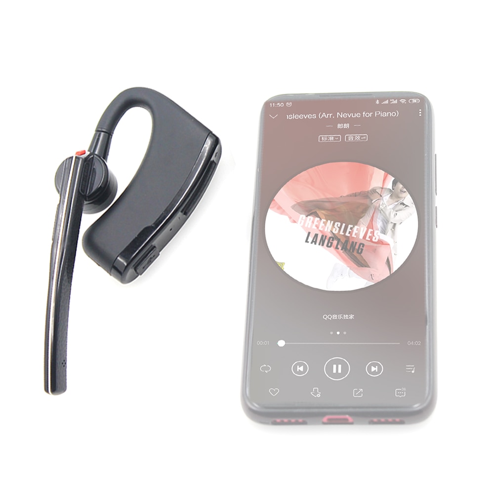 Image of Walkie talkie manos libres Bluetooth PTT auricular inalámbrico auriculares auriculares para BaoFeng UV-82 UV-5R 888S de dos vías Radio Moto Bike #5