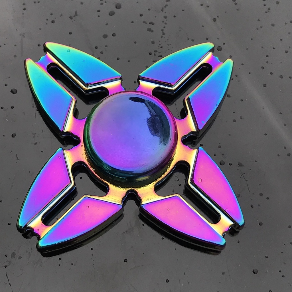 Fidget Hand Spinner Metal EDC TDAH Enfoque de ansiedad Cojinete de Cobre Figit Juguetes Dedo Giroscopio Alivio del estrés Favores de cumpleaños Regalos para niños Adultos 