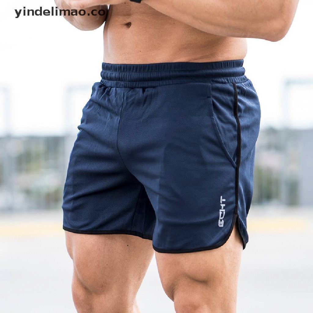 yindelimao Summer Running Shorts Sports Fitness Pants Quick Dry Gym Slim CO | Shopee Colombia