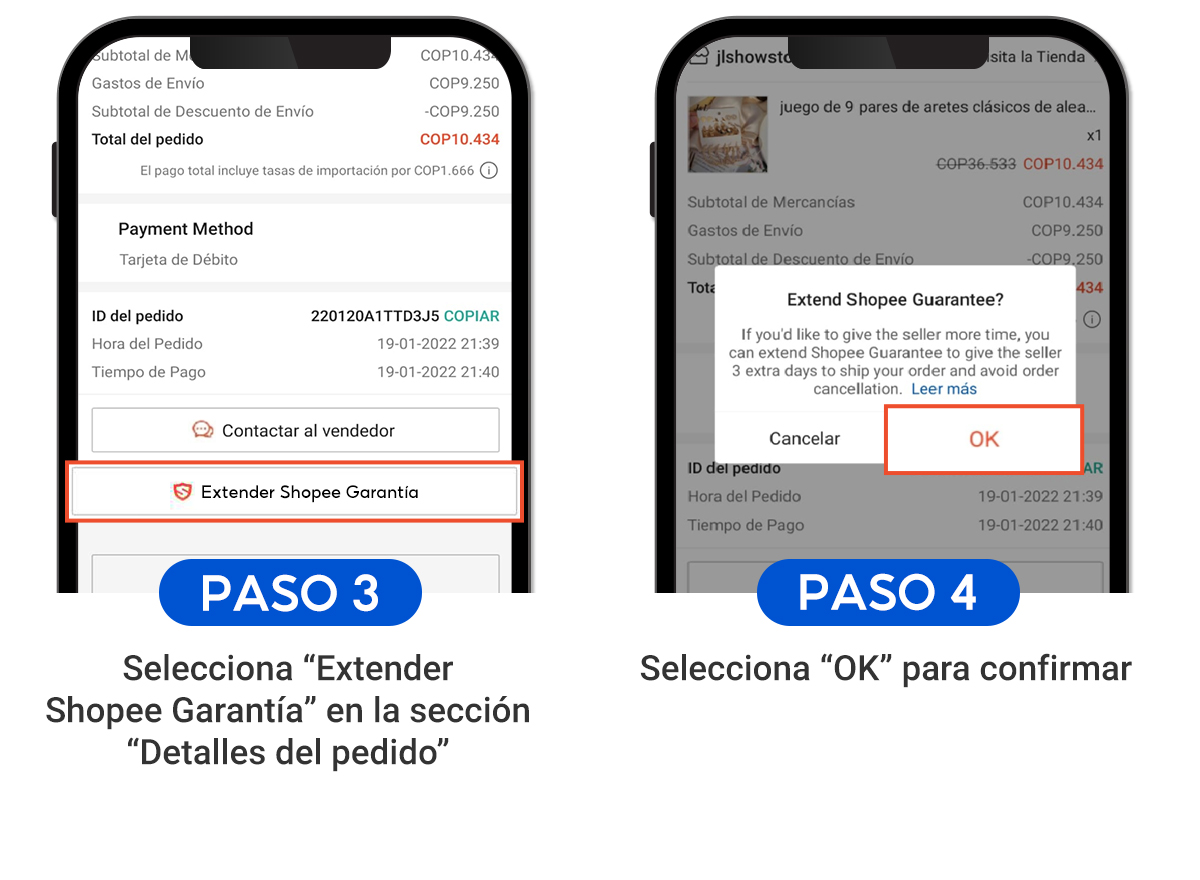 Shopee Garantía Shopee Colombia