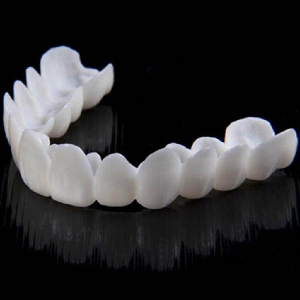 Image of carillas dentales postizas/dentaduras dentales postizas/cubierta falsa de silicón #2
