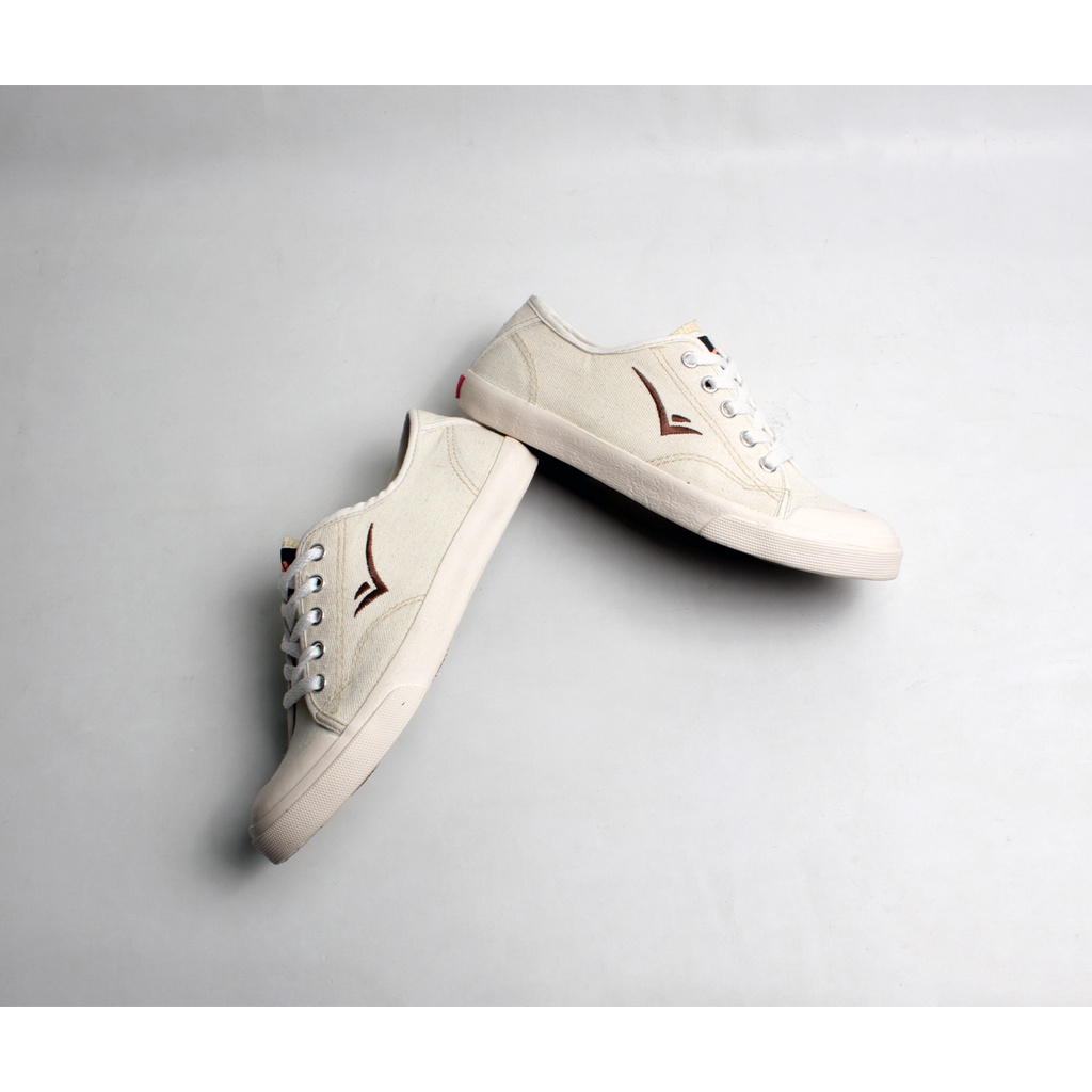Vermillion zapatillas de deporte mujer zapatos - Jazz Lowcut Cream #6
