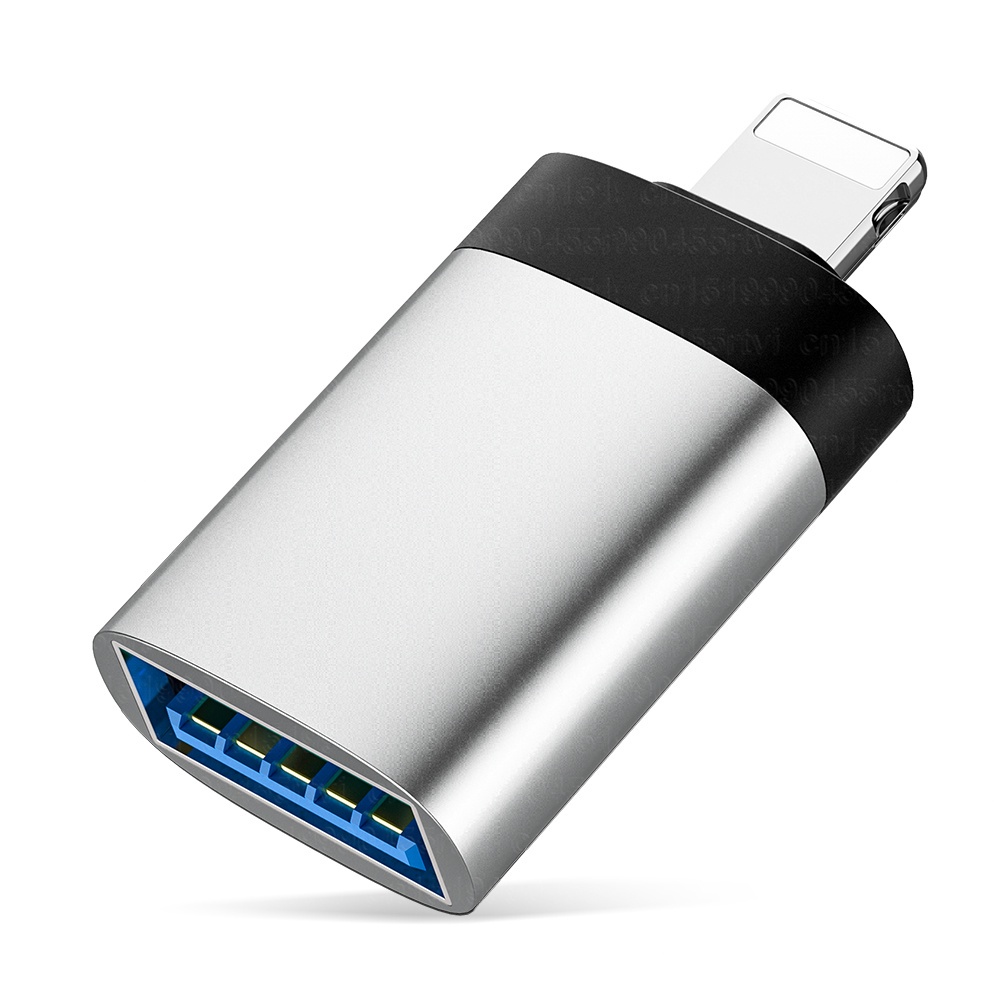 Image of Adaptador USB 3.0 OTG De 8 Pines A Convertidor Para iPhone 13 12 11 Pro Max iPad U Disk Para Conector #7
