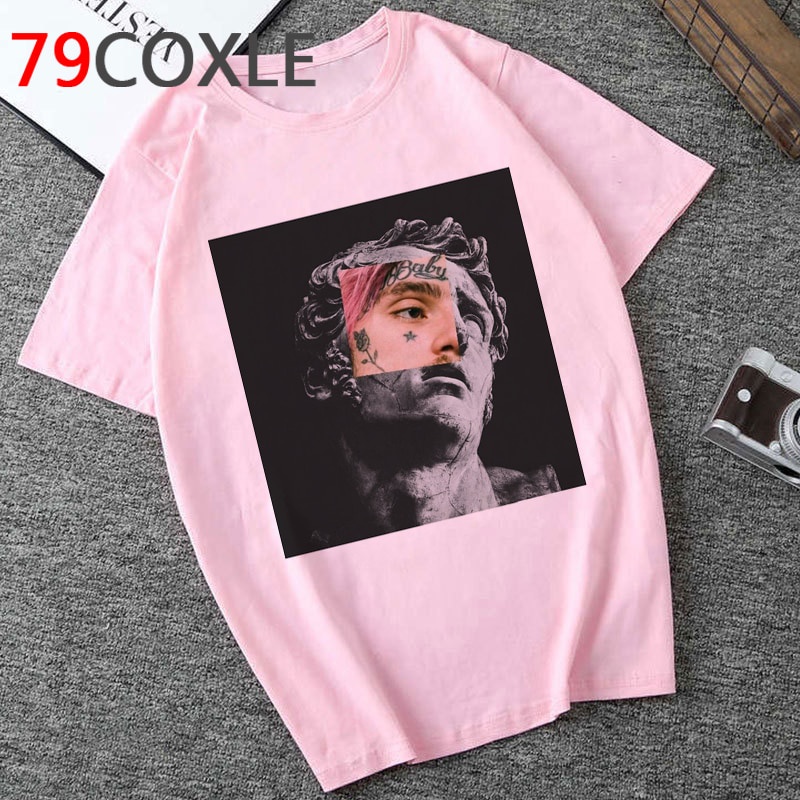 Lil Peep top Camisetas Mujeres vintage Pareja Ropa ulzzang Camiseta |  Shopee Colombia