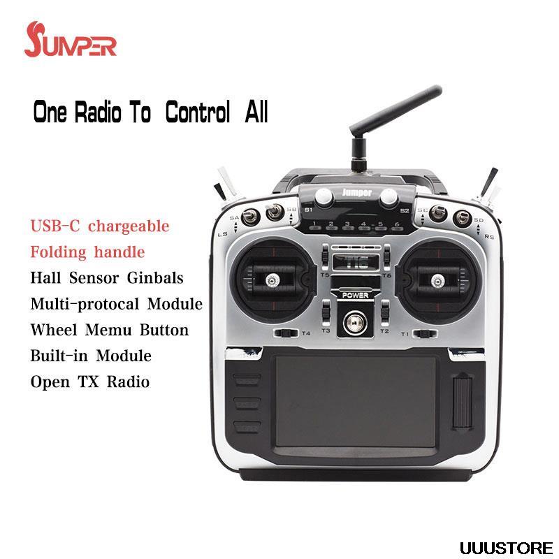 Jumper T16 Pro V2 16CH 2.4GHz Hall Sensor Cardáns Integrado 4in1