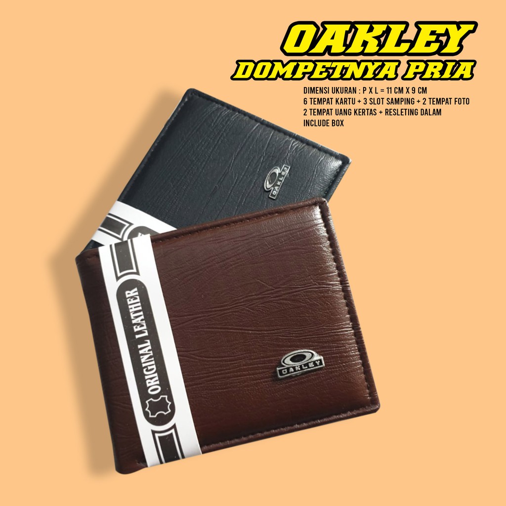 Cartera Oakley hombre | Oakley Brand - cartera para hombre | Oakley cartera  de cuero para hombre | Cartera oakley | Shopee Colombia