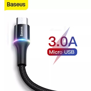 Image of thu nhỏ Led BASEUS HALO Cable LIGHTNING de carga rápida / MICRO USB / tipo-C 1M elija uno sí con usted HP #1