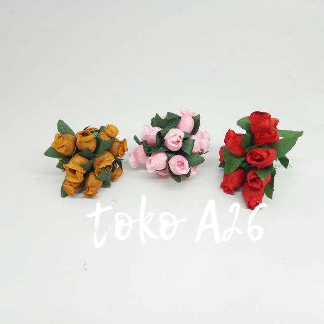 Tulipanes decoración (1 manojo contenido 12 flores) artificial hecho a mano  Material artesanal | Shopee Colombia