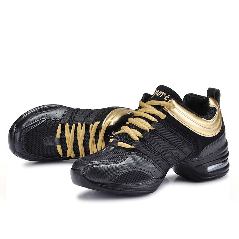 Característica Deportiva Suela Suave Zapatos De Baile De Aliento Práctica Zapatillas De Deporte Para Mujer Jazz Moderno #3