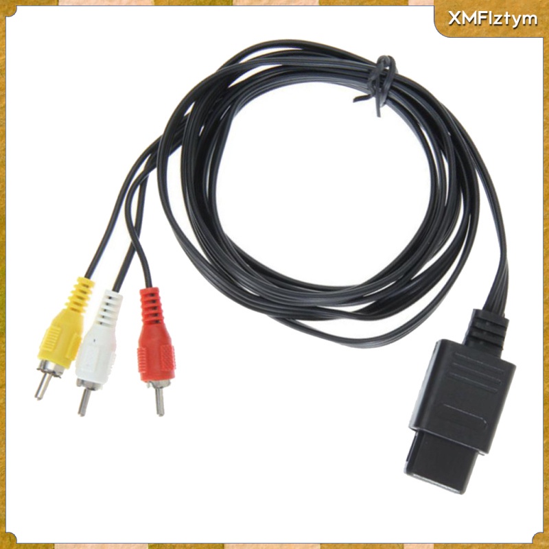 Image of HDMI Male S-Video to 3 RCA AV Audio Cable Cord Adapter For  GameCube N64 SNES #2