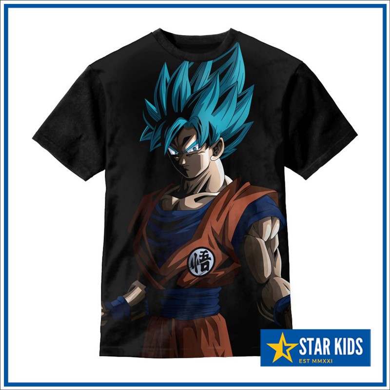 Camiseta Dragon Ball Z Goku Anime para niños | Shopee Colombia