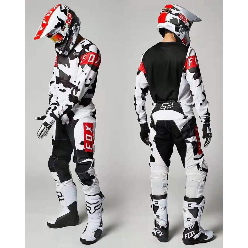 20213 color nuevo Fox todoterreno combinación de pantalón y sudadera traje equipo carreras de motocross S-xxl | Shopee Colombia