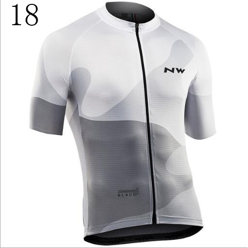 Venta De Fábrica 2021 Gris Ropa De Ciclismo Verano Neón MTB Bicicleta Camisas cardigan De Carreras Uniformes De #9