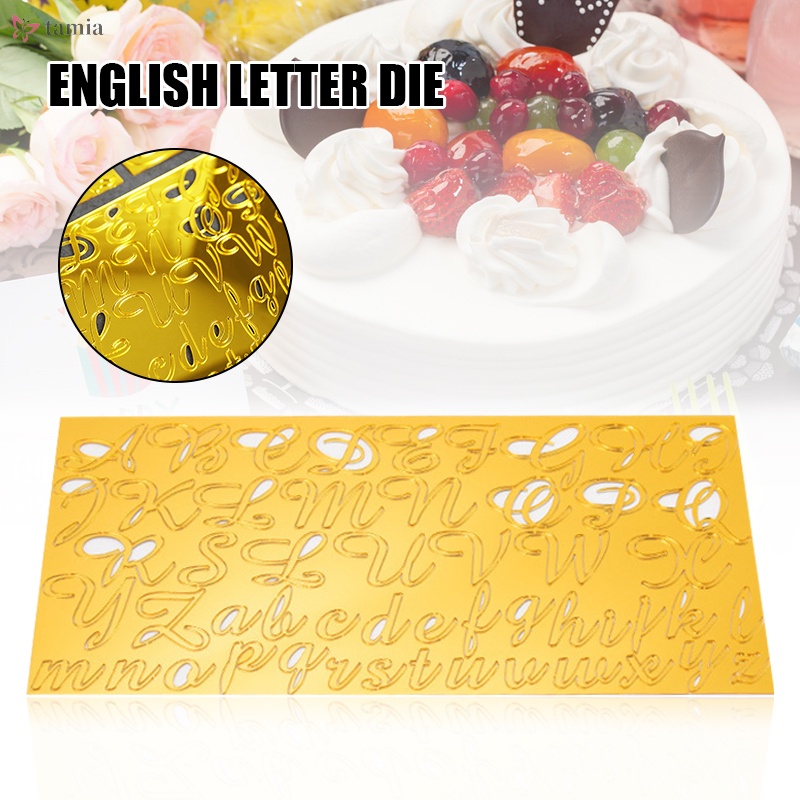 número del alfabeto para tartas Sello de galletas 72 piezas de moldes en relieve para decoración de repostería letras y galletas 